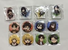 Attack Titan　little kids Survey Corps　Korotto Can Badge
