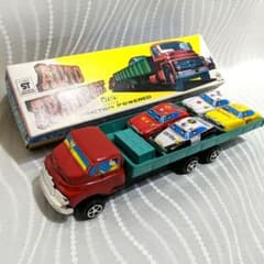 ブリキ　オートトランスポートAUTO TRANSPORT キャリアカー ブリキ オートトランスポートAUTO TRANSPORT キャリアカー - メルカリ