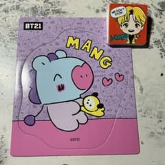BT21 MANG 자석 j-hope 클립