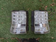 タントL375S　クリスタルアイ　テールランプ　センターガーニッシュセット L375S/385S タントカスタム ファイバーLEDセンターガーニッシュ レッド