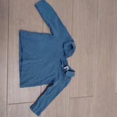 PETIT BATEAU 水色 長袖Tシャツ カットソー 86cmのサムネイル