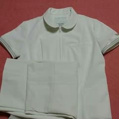 ５月中のみのお値段白衣上下セットナース服ATSUROTAYAMA ナガイレーベンのサムネイル