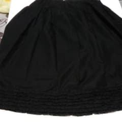 ピンクハウス☆ローンスカート黒美品お値下げのサムネイル