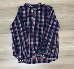 Eddie Bauer 長袖チェックシャツ メンズ Lサイズのサムネイル