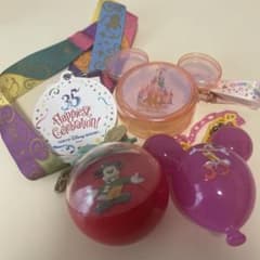 東京ディズニーリゾート キーホルダー 4点セット⭐︎のサムネイル