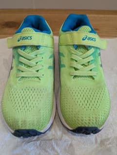 asics キッズ スニーカー ライムグリーン 20cmのサムネイル