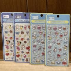 BT21 PUKUPUKU SEAL 씰 4장 세트