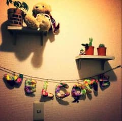 値下げ中  ガーランド WELCOMEのサムネイル