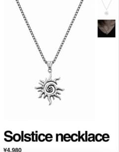 y2k Selonid Solstice ネックレスのサムネイル