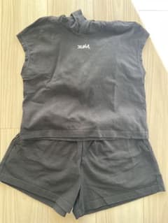 x-girl フード付きショートパンツセット 110