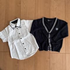 コムサイズム 半袖シャツ カーディガンのサムネイル