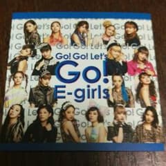 E-girlsミニステッカー　Go!Go!Let's Go!のサムネイル