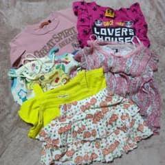 子供服 キッズ 女の子 6点セット まとめ売り １１０cmのサムネイル
