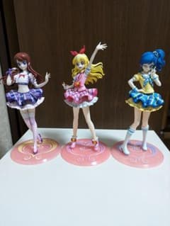 Lucrea アイカツ! 星宮いちご 霧矢あおい 紫吹蘭 フィギュア - メルカリ