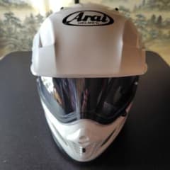 Arai ヘルメットTOUR CROSS 3 ホワイトサイズ57.58cm美品 - メルカリ