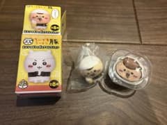 ちいかわラーメン豚 ソフビフィギュア くりまんじゅう miniお皿コレクション