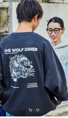 フリークスストア　スウェット　ウルフのサムネイル