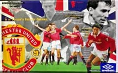 1994 UMBRO&Manchester United ヴィンテージ ポスター 1994 UMBRO&Manchester United ヴィンテージ ポスター - メルカリ