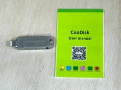 CooDisk USB FLASH DRIVE USB3.0 64GB 本体のサムネイル