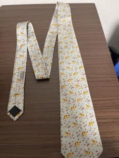 HERMES 말과 기수 무늬 넥타이 M