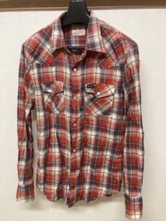 Wrangler ウエスタンシャツ チェック柄 Lのサムネイル