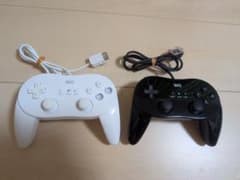 wii クラシックコントローラー pro 白、黒のサムネイル