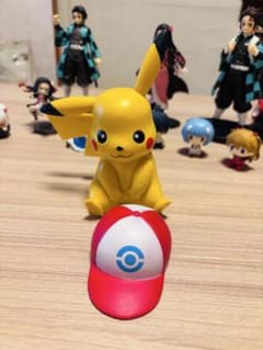 ポケットモンスター ピカチュウ フィギュア 帽子付きのサムネイル