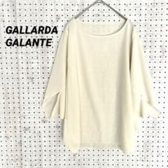 ガリャルダガランテ ドルマンブラウス 七分袖（F）とろみ ドレープ ポリエステル