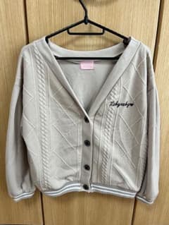 Rabyraby カーディガン ベージュのサムネイル