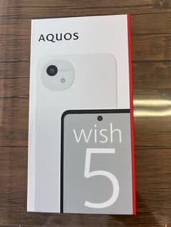 新品 AQUOS wish 5 ユキ SIMフリー - メルカリ