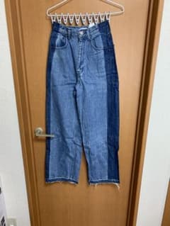ブー　様専用　デニム ワイドパンツ ジーンズのサムネイル