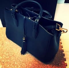H&M 2way ショルダー バッグ ブラック 黒のサムネイル