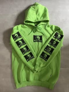 スカルスケーツ TOFINO GREEN プルオーバー パーカー Sのサムネイル