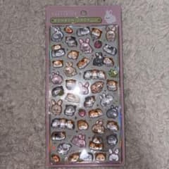 モルモット＆ウサギ BONBON DROP シールのサムネイル