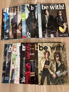 B'zファンクラブ会報 bewith! B'zparty 101〜120のサムネイル