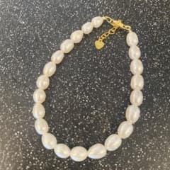 値下【✴︎新品・未使用✴︎】LARICA ライスパール　ブレスレット バロックパールのサムネイル