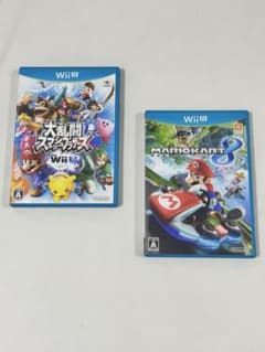 【Wii Uソフト2本セット】大乱闘スマッシュブラザーズ / マリオカート8のサムネイル