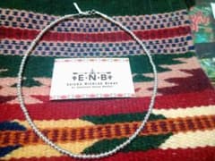 エリッカニコラスビケイ ナバホパールネックレス4mm/50cm シャイニー 
