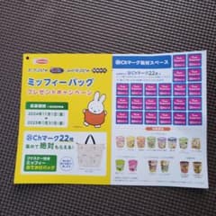 ミッフィーバッグプレゼントキャンペーンのサムネイル
