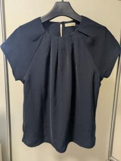 index　ネイビー ブラウス　春夏服のサムネイル
