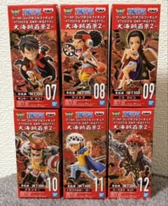 ONE PIECE 월드 콜렉터블 피규어 대해적 백경 2 6종 세트