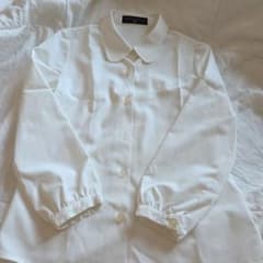 hiromichi nakano キッズ 長袖ブラウス ホワイト 130のサムネイル