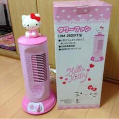 ハローキティタワータイプ扇風機のサムネイル