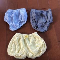 かぼちゃパンツ・ブルマ3枚セットのサムネイル