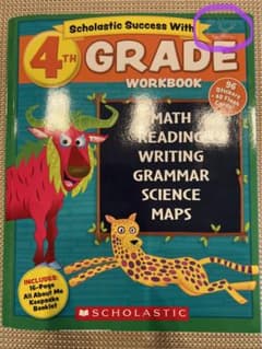 Scholastic 4th grade work book英語ワークブック4年のサムネイル