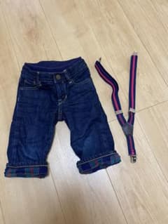 ⭐︎やどりん05様専用⭐︎ BabyGAP デニム　サスペンダー付きのサムネイル