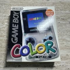 ゲームボーイカラー クリア 本体 ほぼ新品 6632 - メルカリ