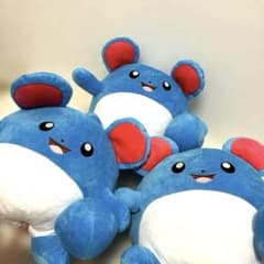 [포켓몬] 마릴 엄마도 푹 푹 봐 봐! 봉제인형 3개 세트