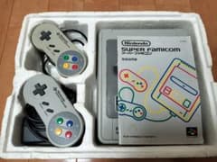 【通電確認済】Nintendo スーパーファミコン本体のサムネイル