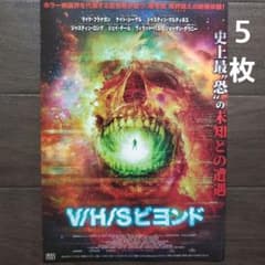 영화 V/H/S 비욘드 전단 플라이어 5장
